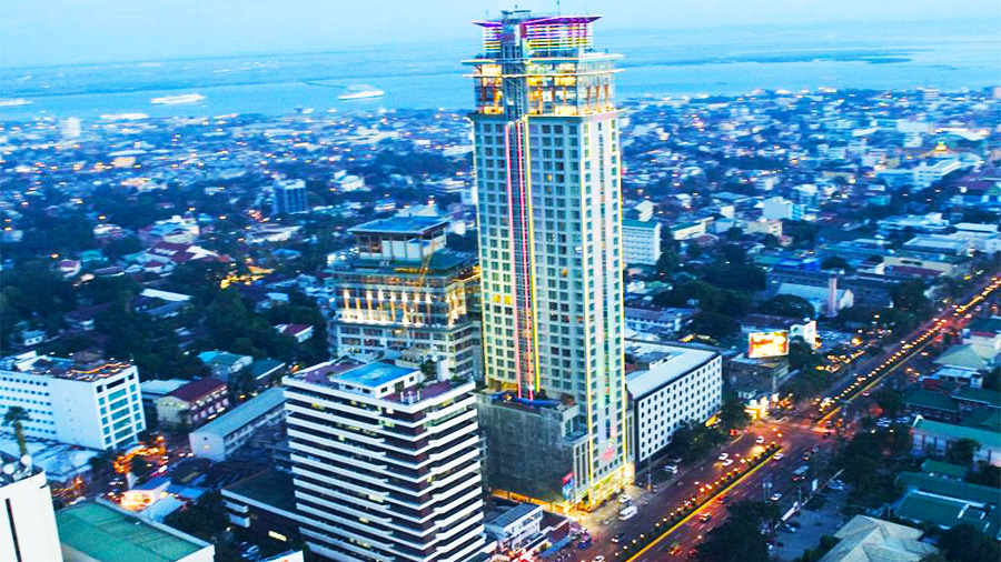 Crown Regency Hotel & Towers- Cebu- Exterior Aerial View