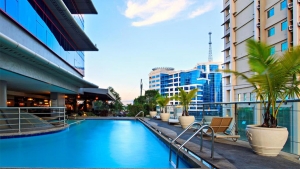 Cebu Parklane International Hotel- Swimming pool view